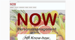 Desktop Screenshot of now.ch